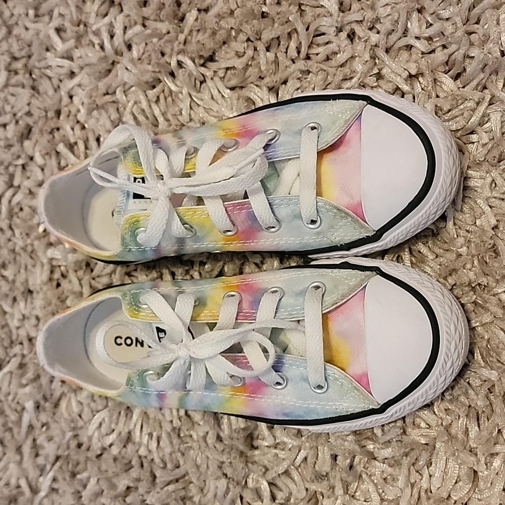 Converse Rainbow Tiedye Sneakers
